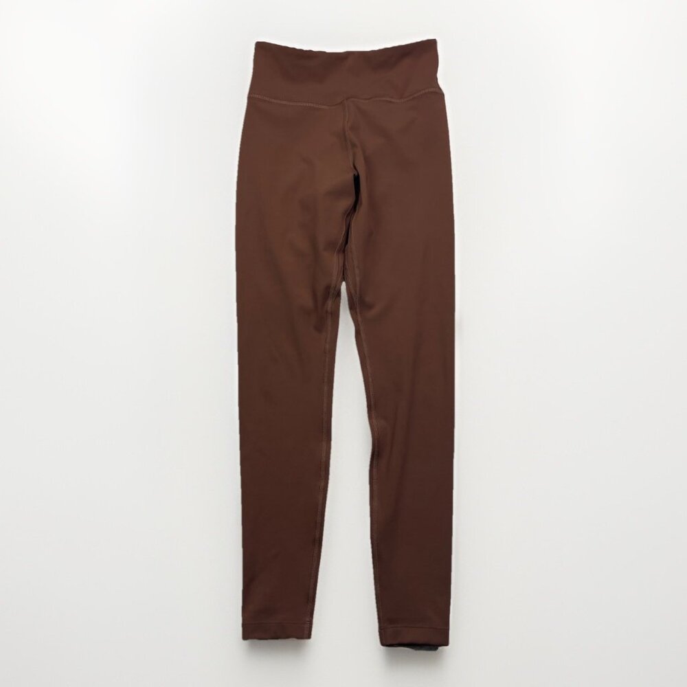 Tentree InMotion High Rise Leggings Women’s Sz S Mocha Brown Athletic Yoga Pants